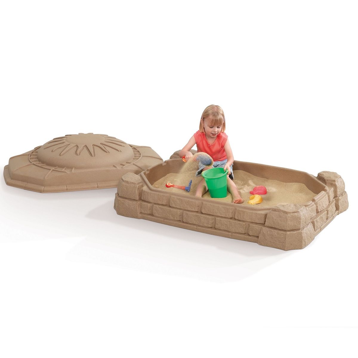 STEP 2 - Centro De Arena Infantil Natural