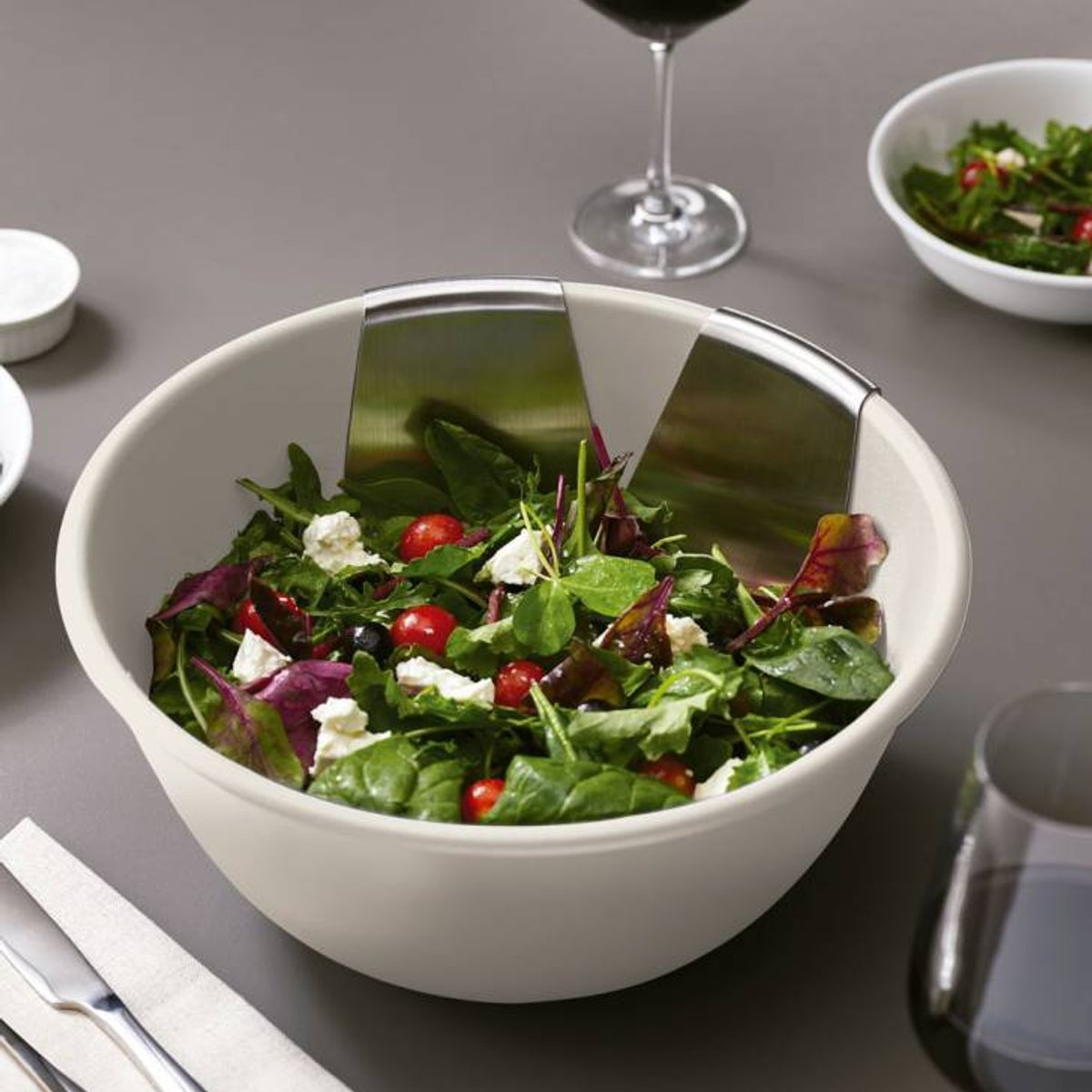 JOSEPH - Ensaladera Con Servidores Uno Joseph Joseph JOSEPH