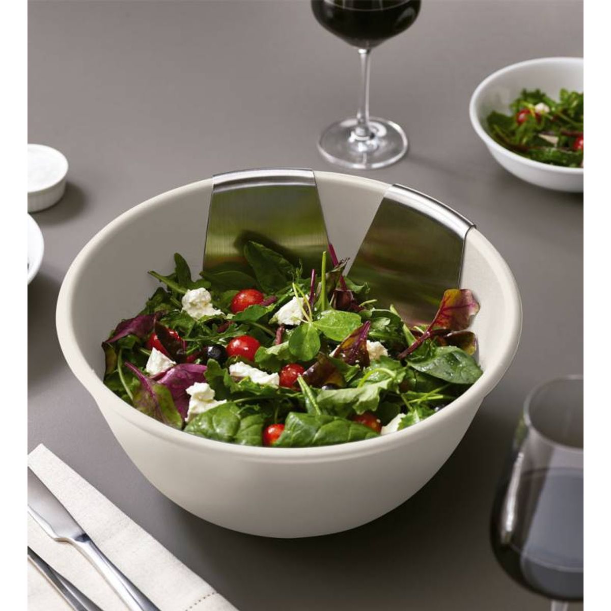 JOSEPH - Ensaladera Con Servidores Uno Joseph Joseph JOSEPH