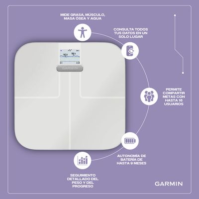 Imagen 2 del producto Pesa Inteligente Index S2 Blanca