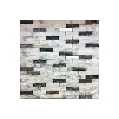 DECORALIA - MALLA MOSAICO GRIS/PLATA 30X30 CM