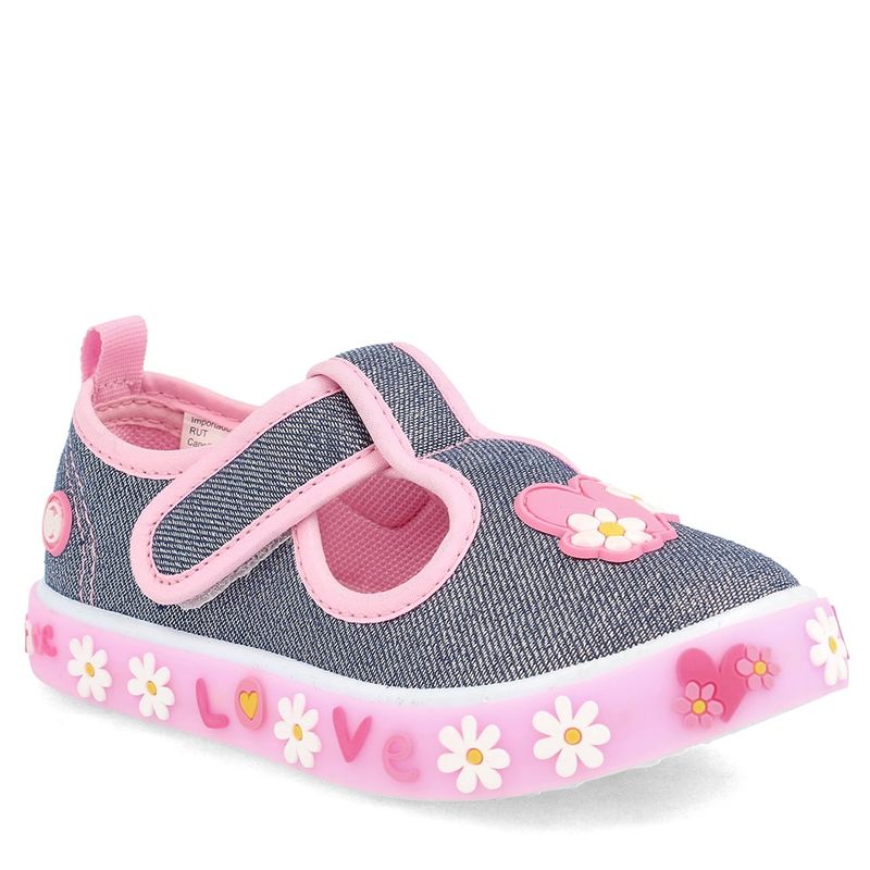 BUBBLE GUMMERS - BALLERINA NIÑA BUBBLEGUMMERS BLOOM GRIS 22 - 25