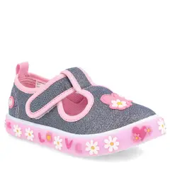 BUBBLE GUMMERS - BALLERINA NIÑA BUBBLEGUMMERS BLOOM GRIS 22 - 25