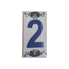 DECORALIA - NÚMERO CERÁMICO N° 2