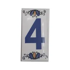 DECORALIA - NÚMERO CERÁMICO N° 4