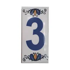 DECORALIA - NÚMERO CERÁMICO N° 3