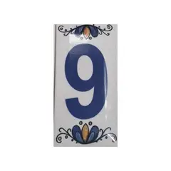 DECORALIA - NÚMERO CERÁMICO N° 9