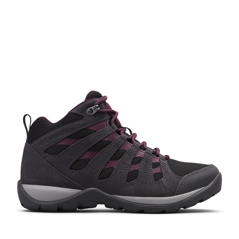 COLUMBIA - Botín Cuero Mujer Redmond V2 Mid Wp Negro COLUMBIA