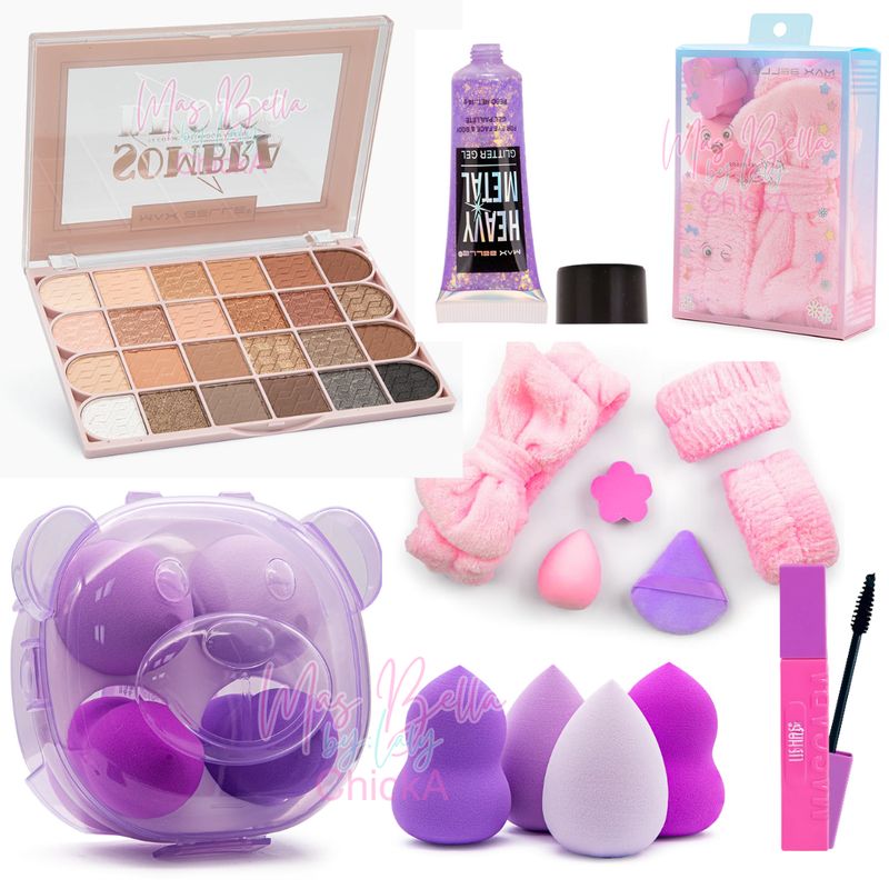 GENERICO - Set De Esponjas Maquillaje