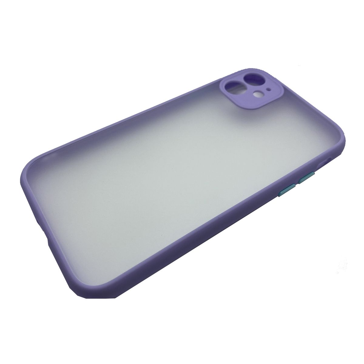 GENERICO - Carcasa Silicona Premium Matte Para iPhone 11 Lila