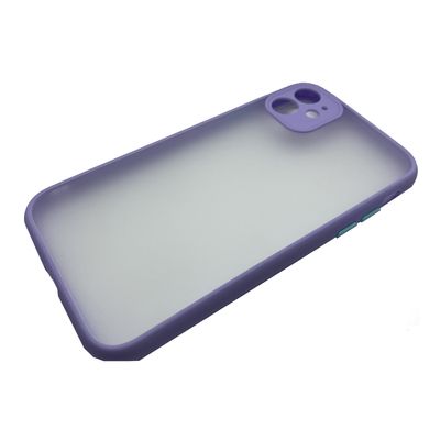 Imagen 2 del producto Carcasa Silicona Premium Matte Para iPhone 11 Lila