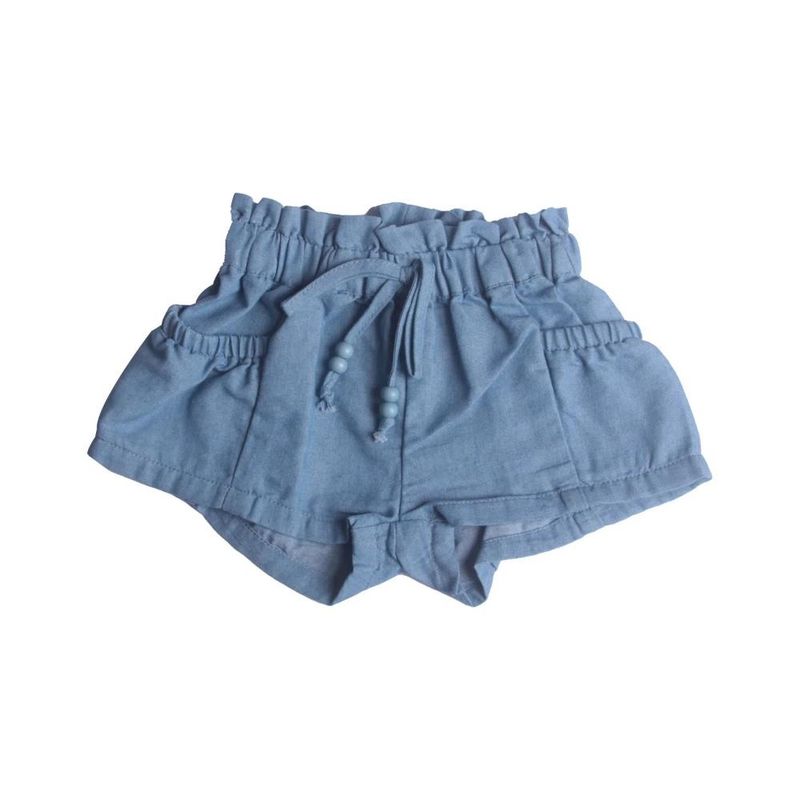 PILLIN - Short Bebe Niña Celeste Pillin - Celeste