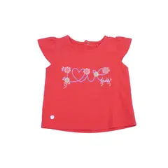 PILLIN - Polera Bebe Niña Coral