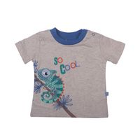 Polera Bebe Niño Gris claro