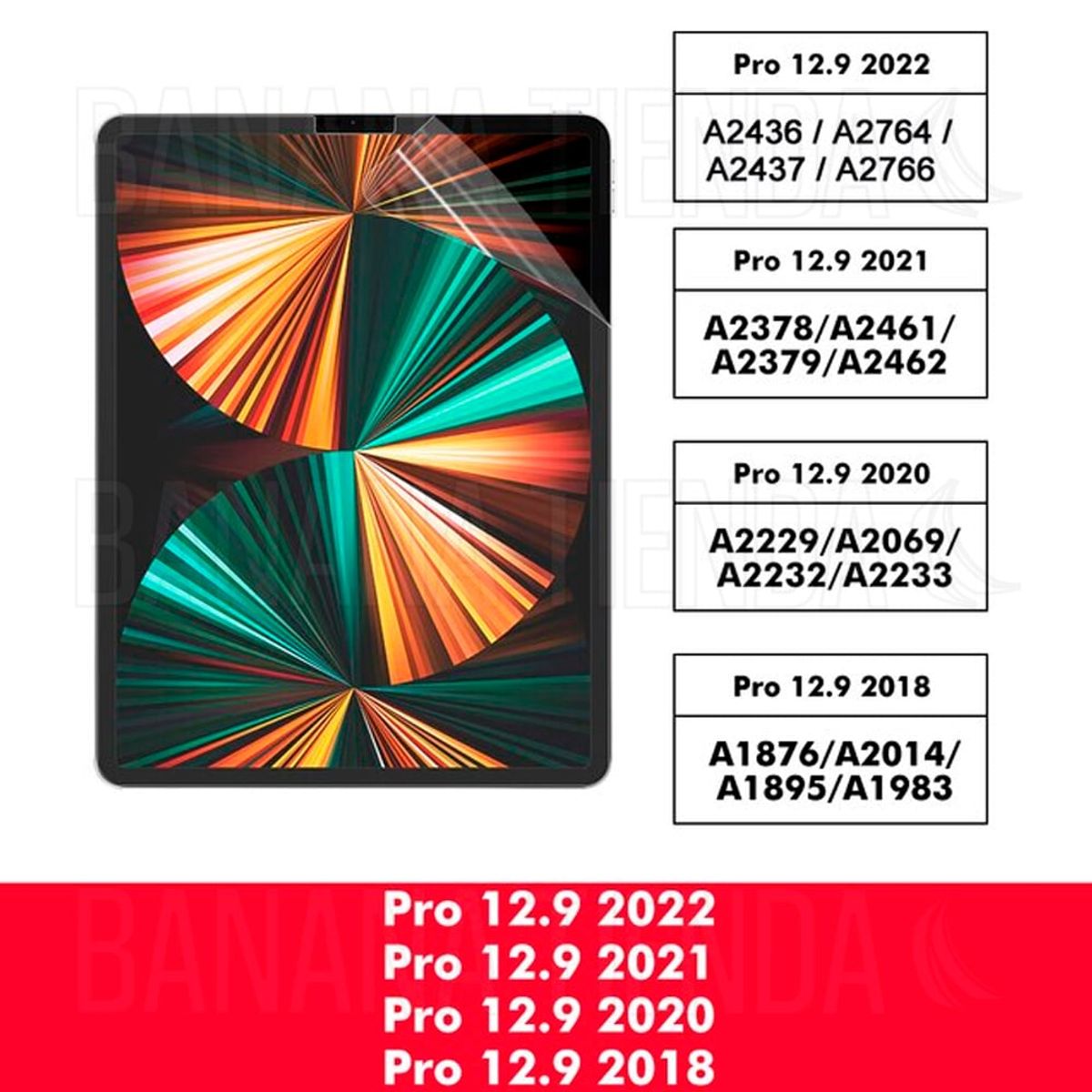 GENERICO - Lamina Sensación Papel para iPad Pro 12.9