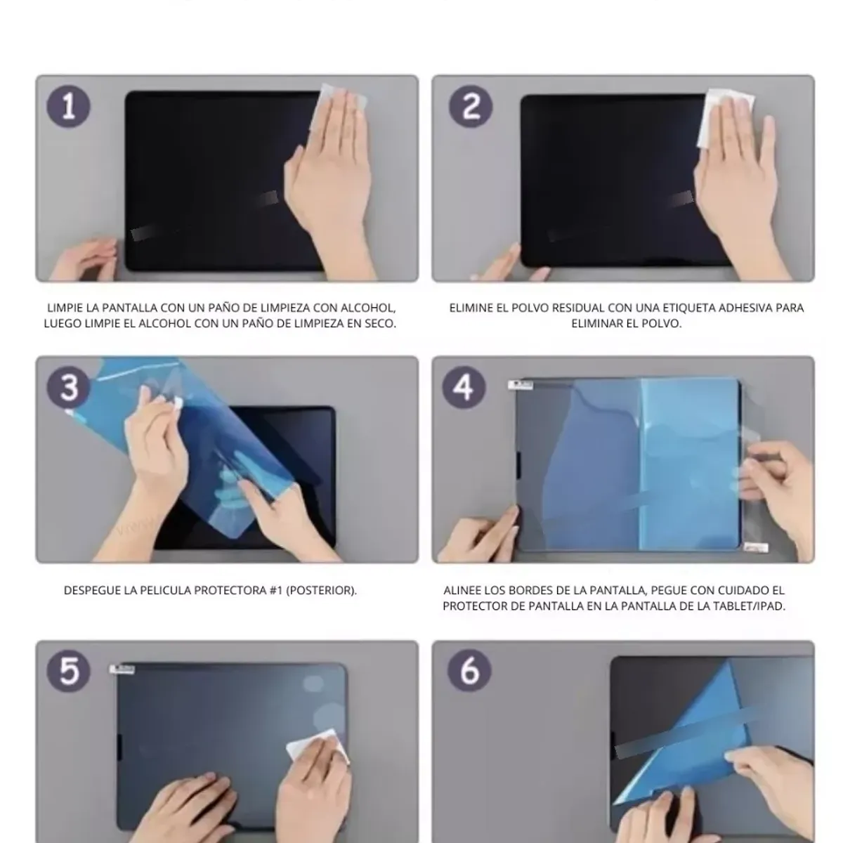 GENERICO - Lamina Sensación Papel iPad 10.2 Paper like