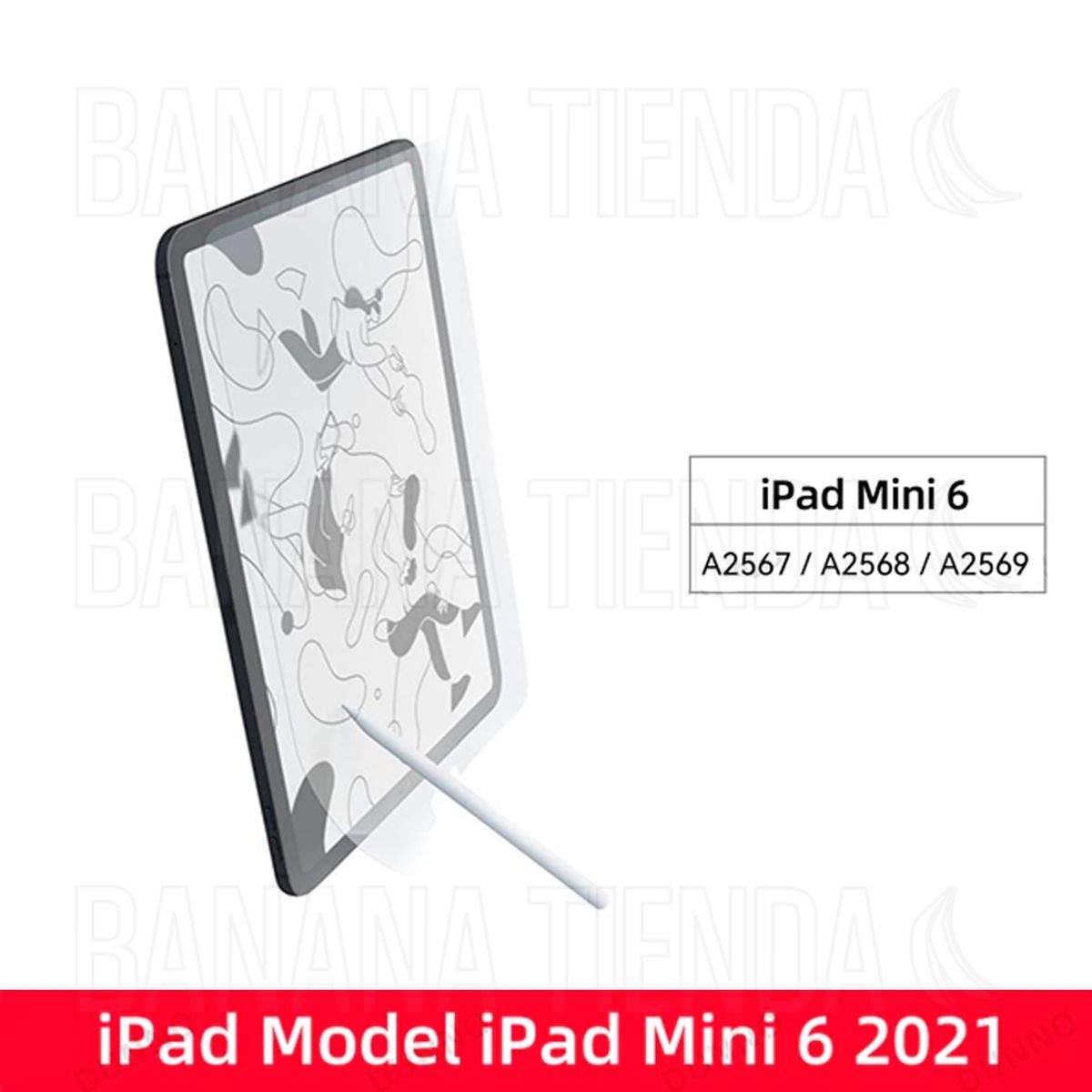 GENERICO - Lamina Sensación Papel iPad Mini 2021 8.3