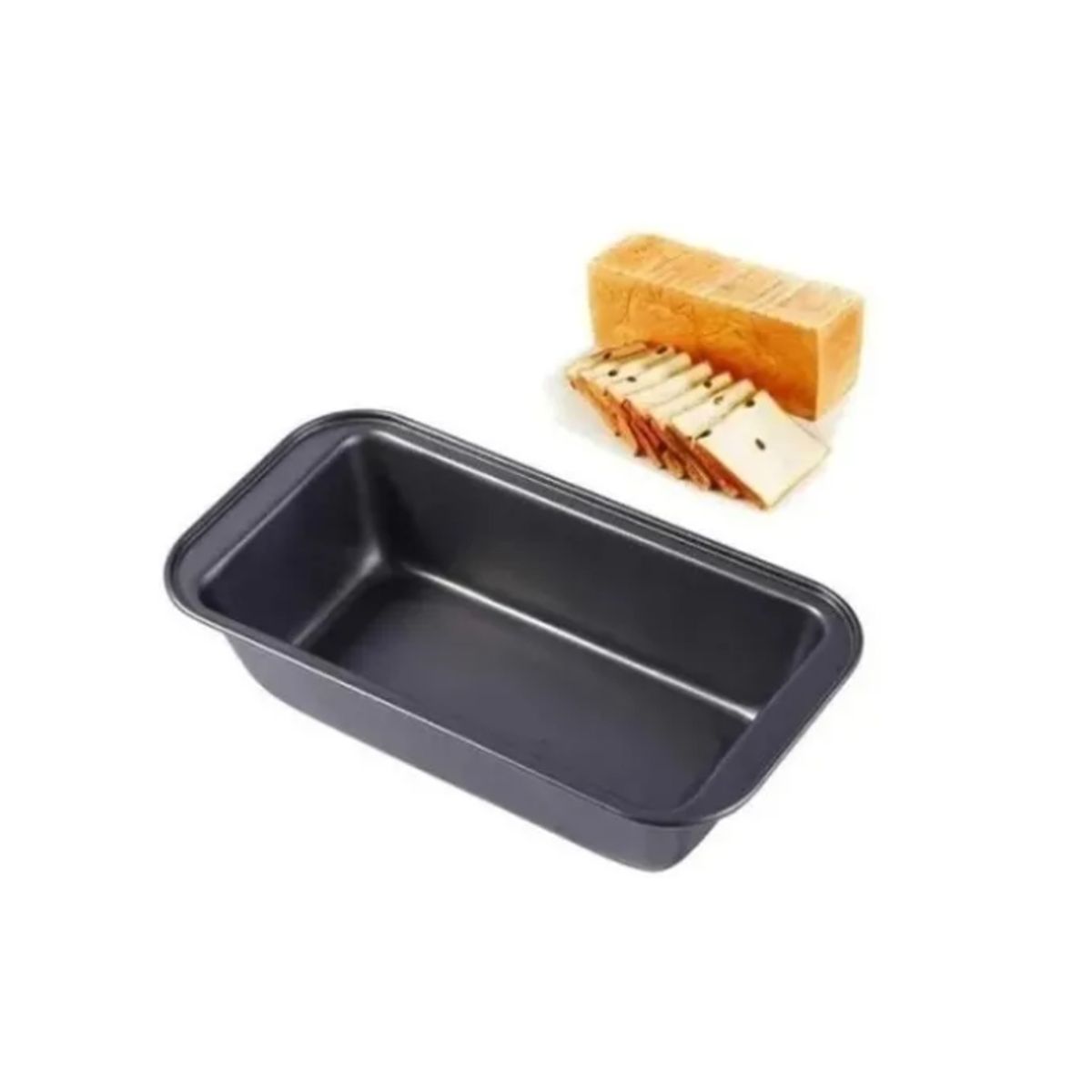 GENERICO - Molde Rectangular Antiadherente Reposteria Queques Pan