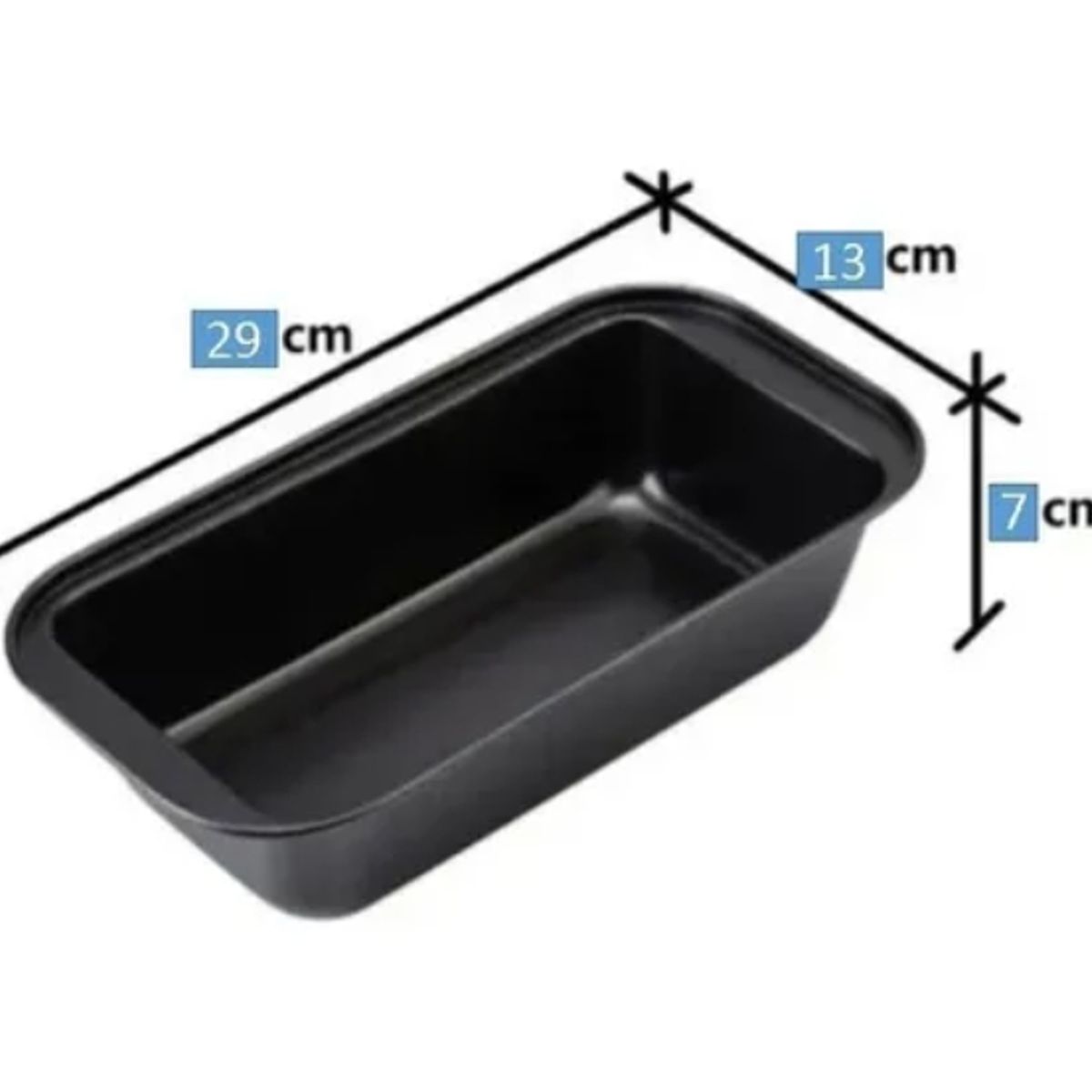 GENERICO - Molde Rectangular Antiadherente Reposteria Queques Pan