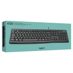 LOGITECH - Teclado Alambrico K120 NEG 920-004422