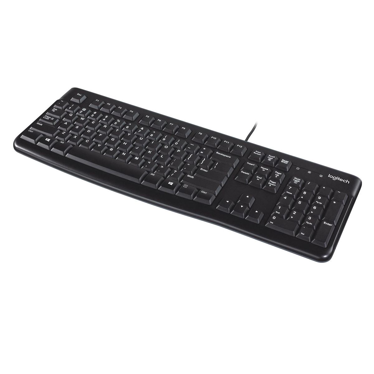 LOGITECH - Teclado Logitech Alambrico K120 NEG 920-004422