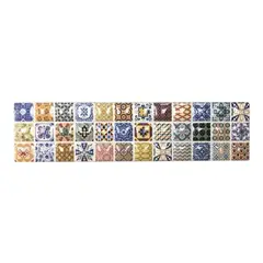 DECORALIA - Pack 3 unidades LISTEL PORTUGAL 8,5x35cm