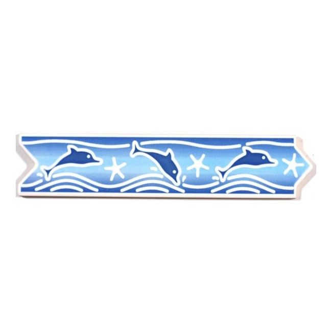 DECORALIA - Pack 4 unidades LISTEL EUROPA /PISCIS 5,5x26cm