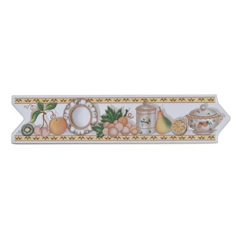 DECORALIA - Pack 4 unidades LISTEL JULIANA BEIGE 5,5x26cm
