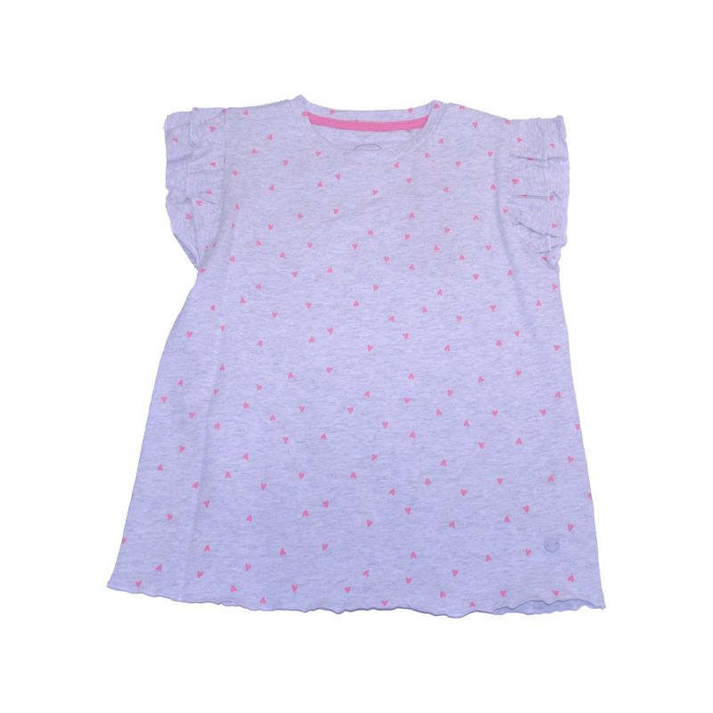 PILLIN - Polera Niña Gris Pillin PILLIN