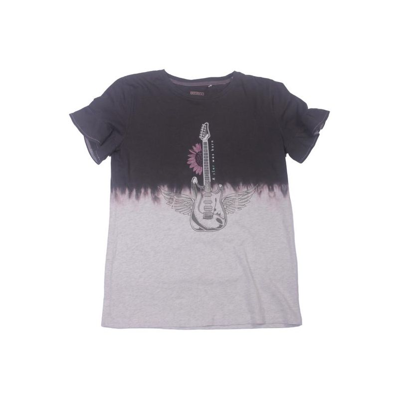 PILLIN - Polera Niña Gris oscuro Pillin PILLIN