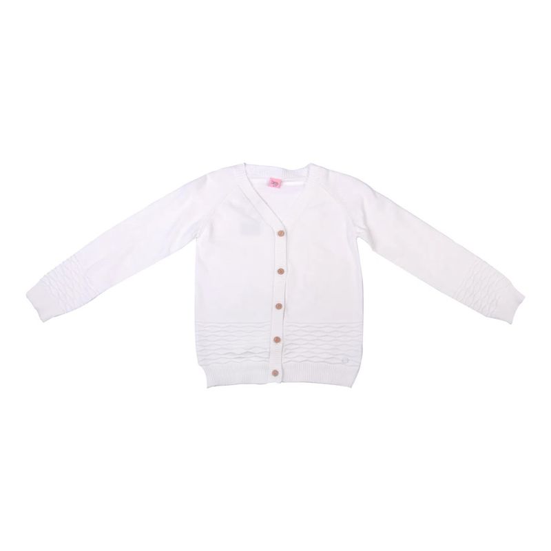 PILLIN - Chaleco Niña Blanco Pillin PILLIN