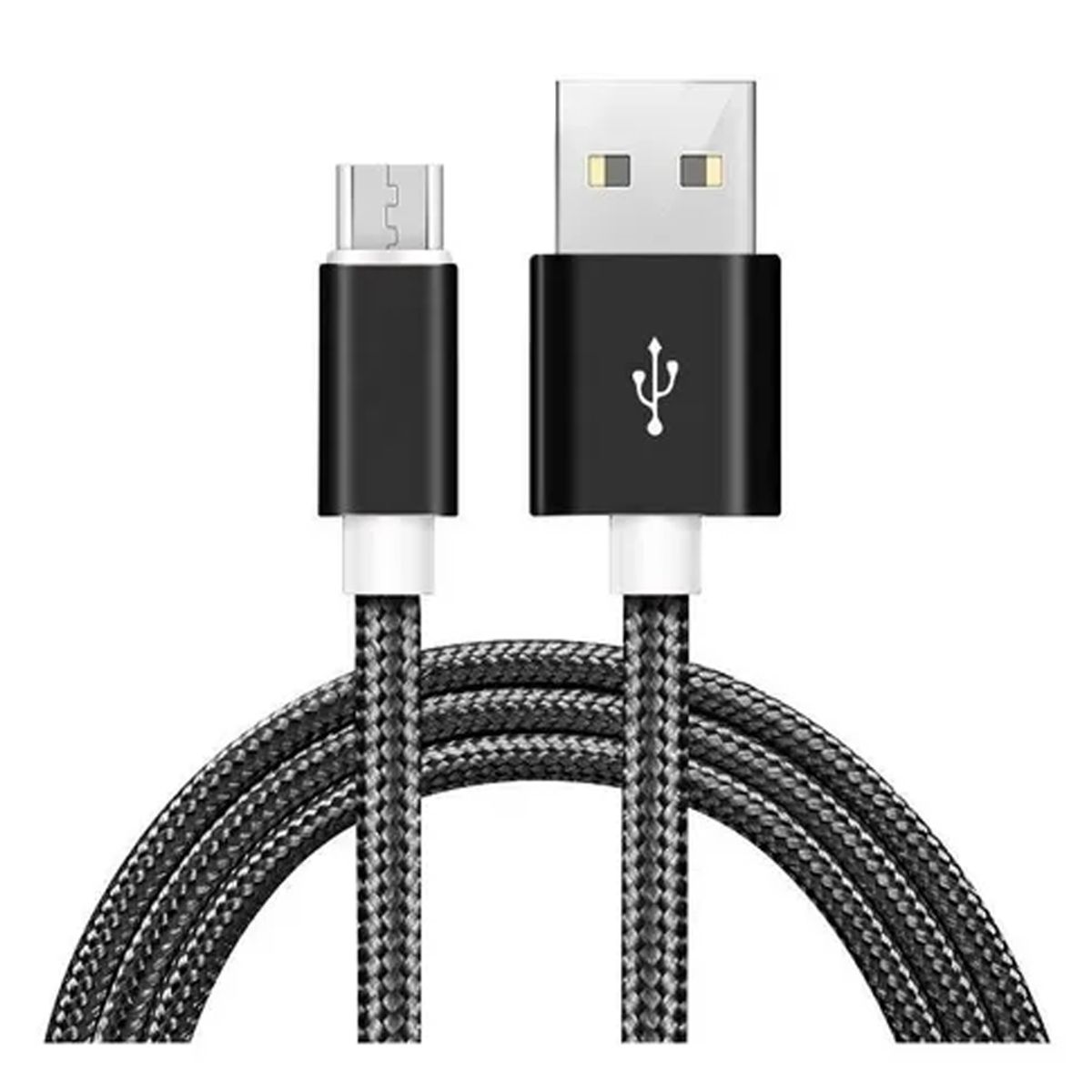 GENERICO - Cable Micro Usb A Usb Android Carga Rápida Negro