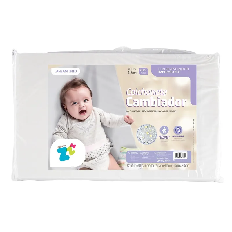 FIBRASCA - Almohada Colchoneta Cambiador