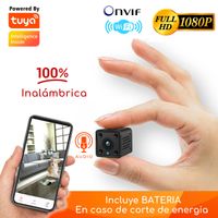 Mini Cámara Wifi Inteligente 2MP Full HD Audio-Alarma con Batería