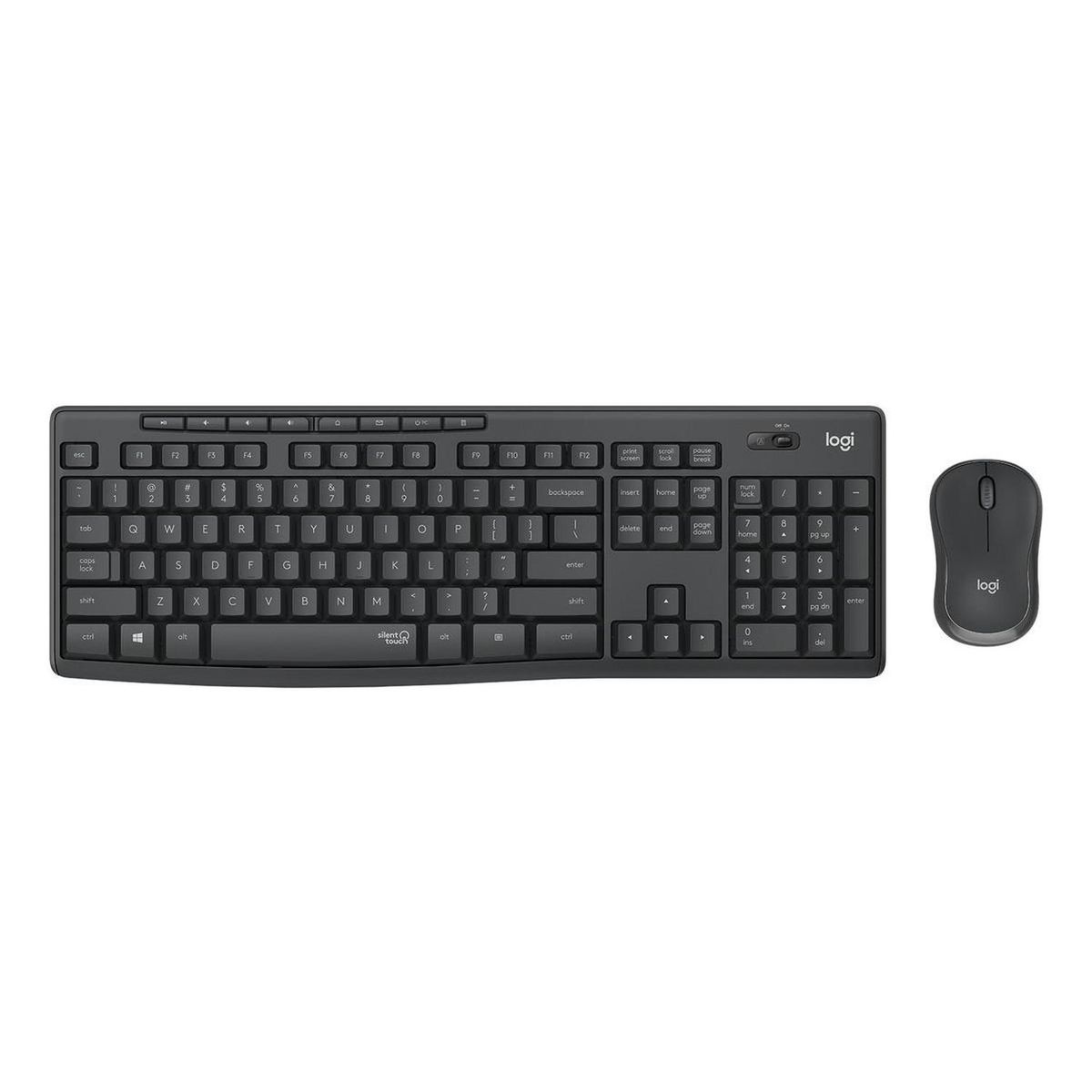 LOGITECH - Teclado Y Mouse Inalámbrico Logitech Mk295 Español