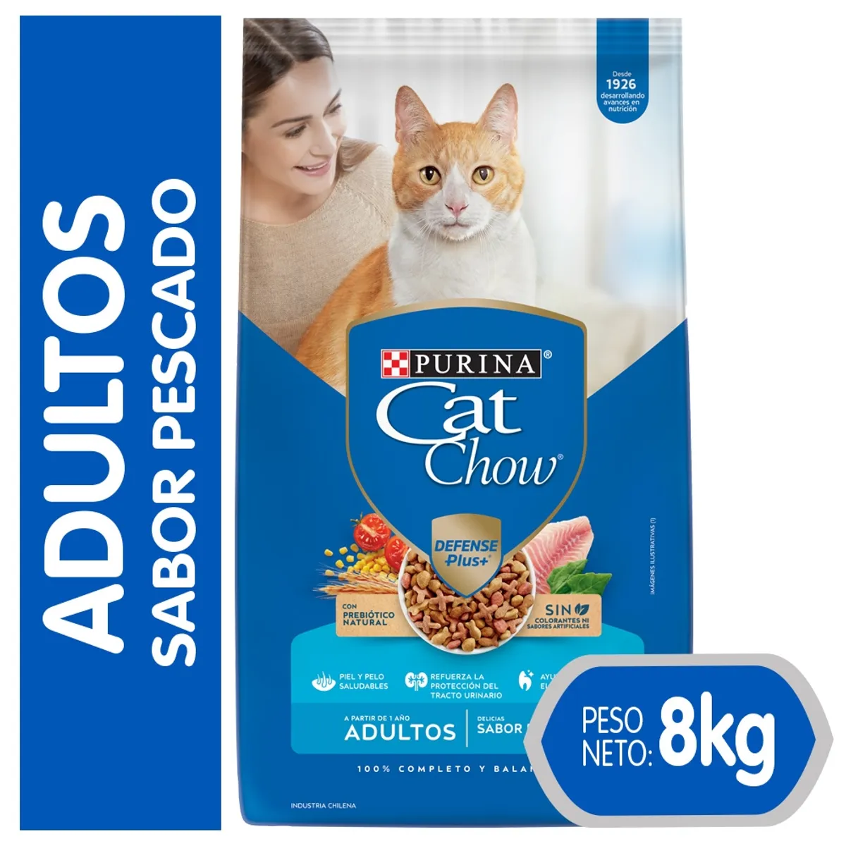 CAT CHOW - Alimento seco para gato CAT CHOW® Adulto Pescado 8kg