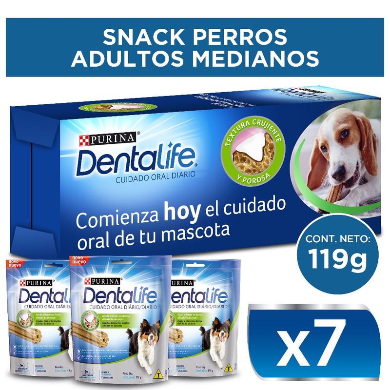 DENTALIFE - Snack dental perro DENTALIFE® Adulto mediano 119g