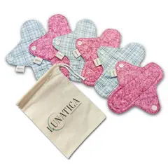 LUNATICA - Protectores Diarios Ecológicos Reutilizables Pack 6 un.
