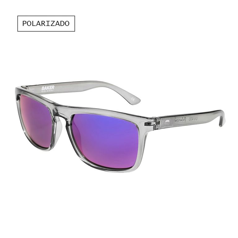 Lentes de Sol Baker Thunder Polarizado Filtro UV400 Morado TALLA UNICA