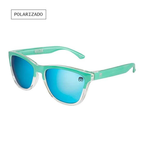 Lentes de Sol Geezer Retro Polarizado Filtro UV400 Verde TALLA UNICA