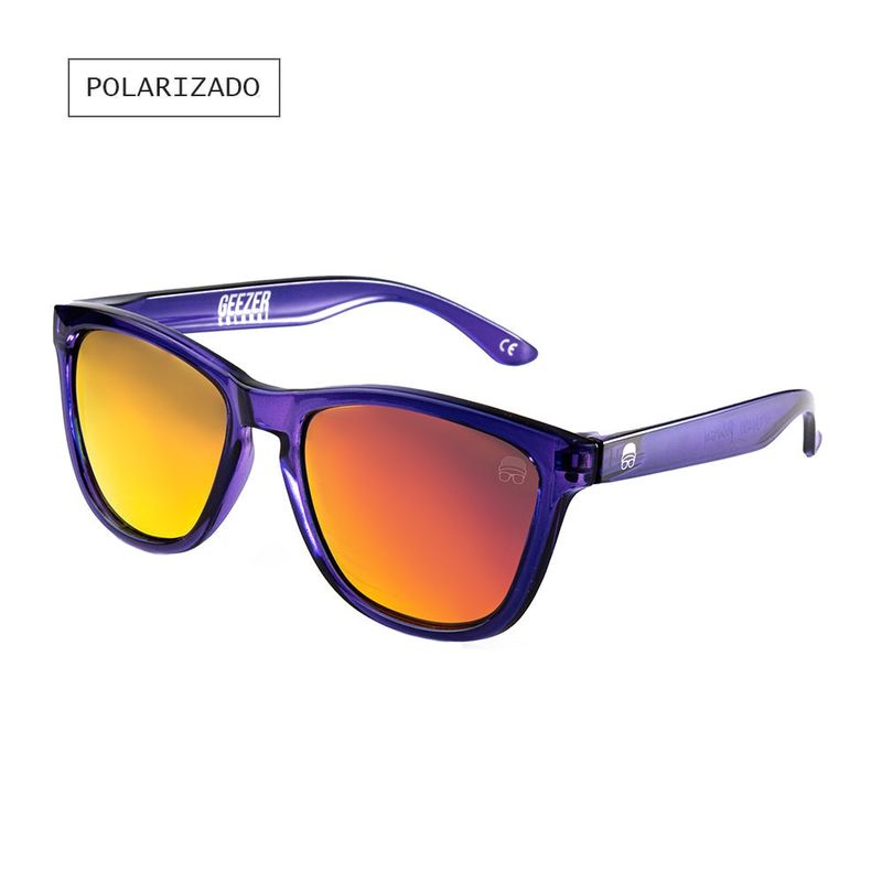 SO LONG - Lentes de Sol So Long Geezer Pumpkin Polarizado Filtro UV400