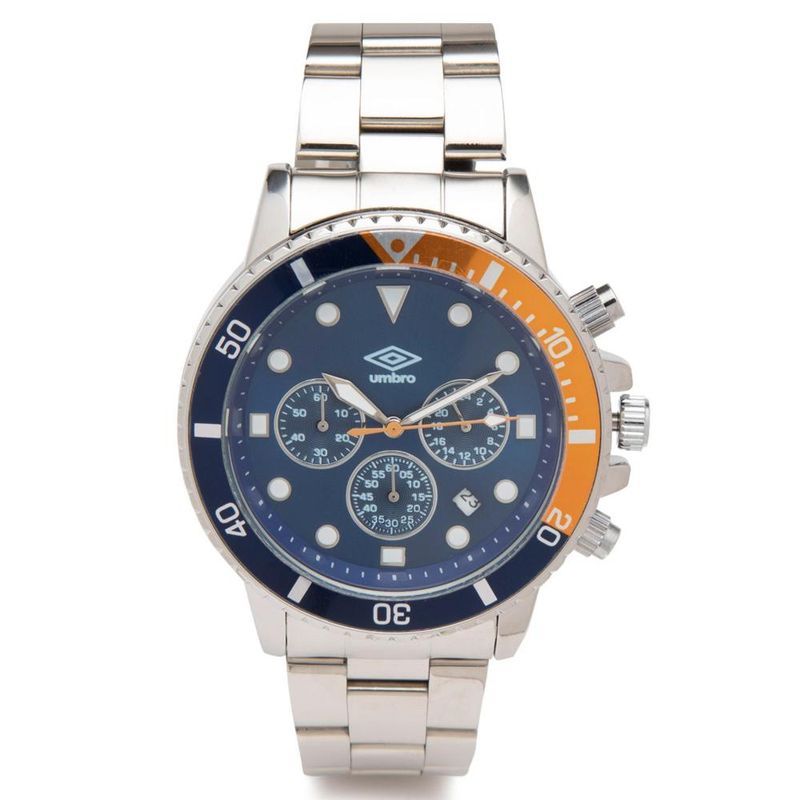 UMBRO - Reloj UMBP-4000-5 Plateado Hombre