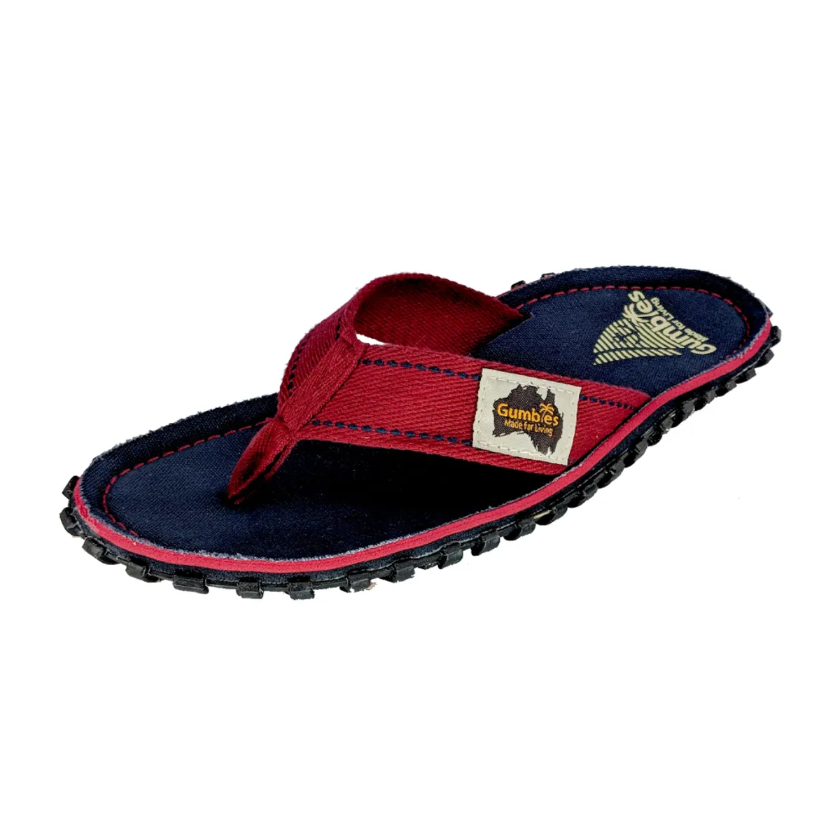 GUMBIES - Sandalia Canvas Navy Coast Gumbies