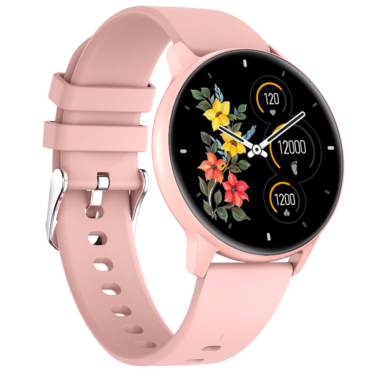GENERICO - Reloj Inteligente Multifuncional Pantalla 128 Compatible iOS Android Notificaciones IP67 Salud
