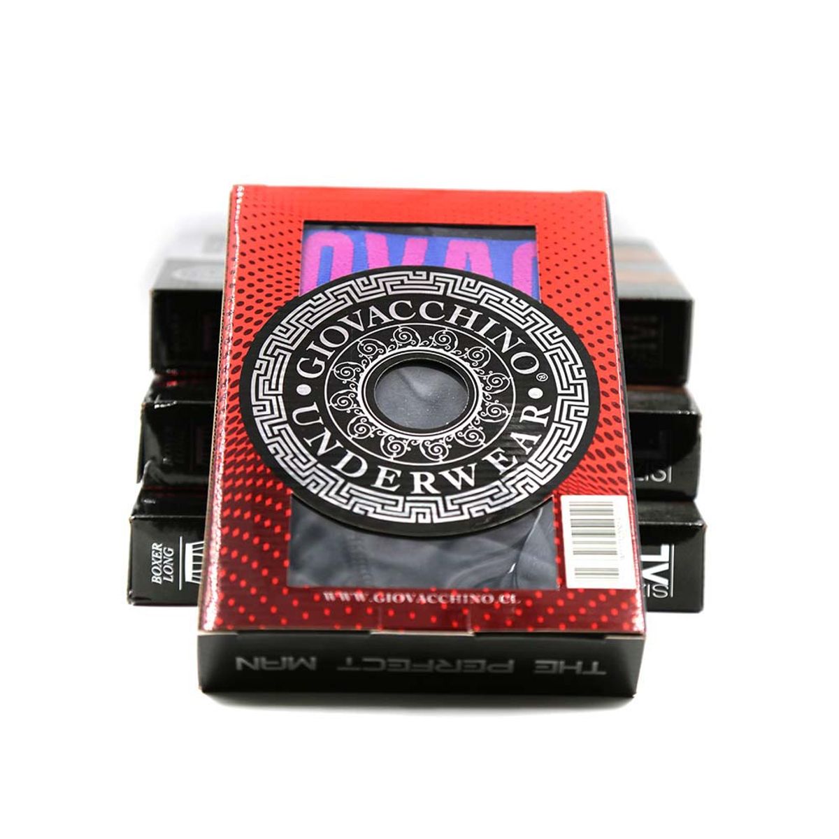 GIOVACCHINO - Pack de 6 Boxer Largo Algodón Hombre.