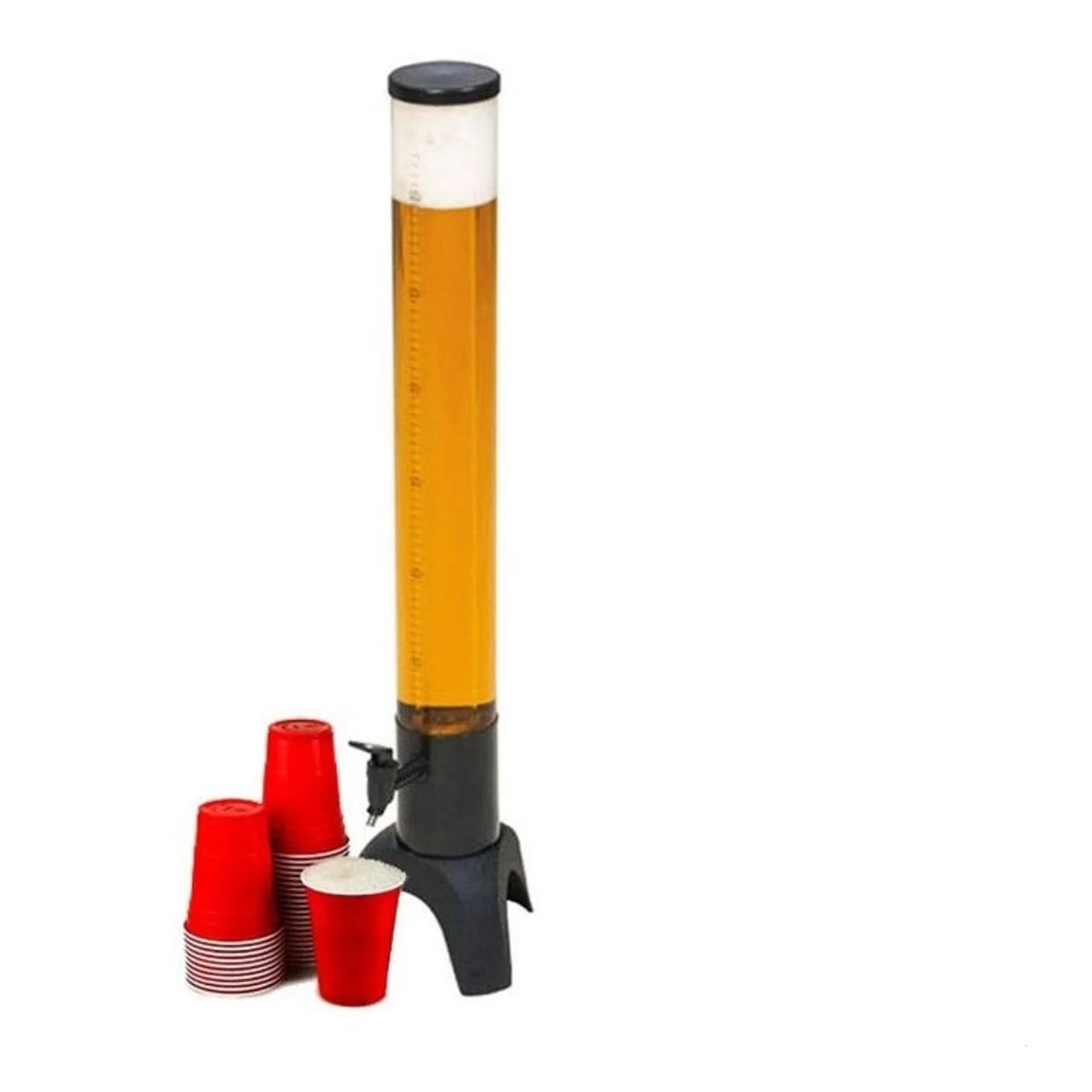 GENERICO - Dispensador De Cerveza / Jugo / Beer Tower 3 Litros