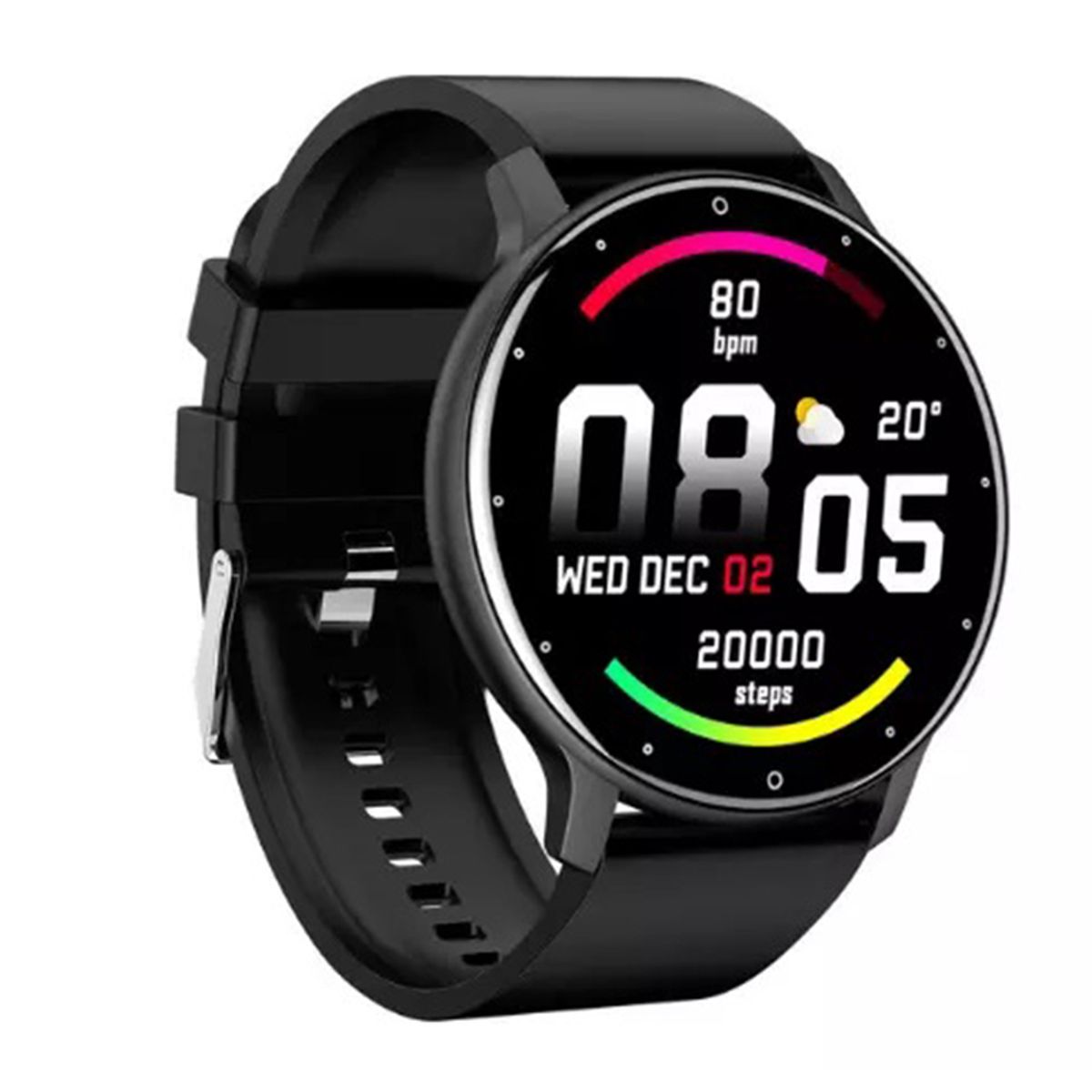 GENERICO - Smartwatch Control de Salud Completo Compatible con iOS Android Notificaciones y Deporte IP67