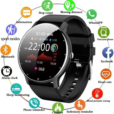 Imagen 2 del producto Smartwatch Control de Salud Completo Compatible con iOS Android Notificaciones y Deporte IP67