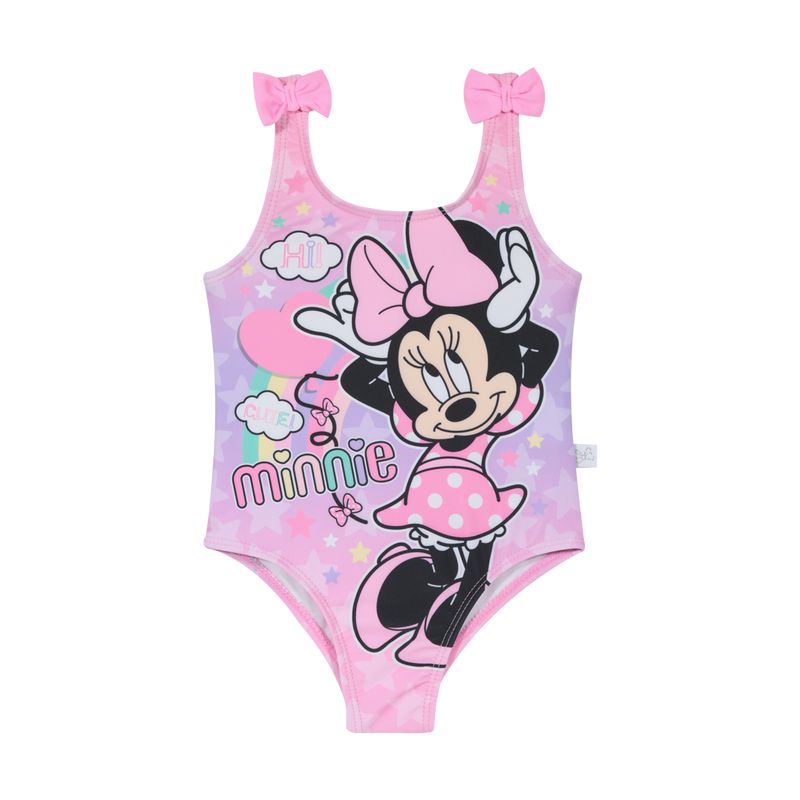 DISNEY - Traje de Baño Bebe Niña Disney Minnie Rosa - Rosa