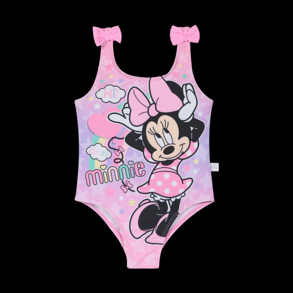 DISNEY - Traje de Baño Bebe Niña Disney Minnie Rosa - Rosa